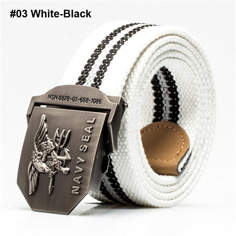 เข็มขัดผู้ชาย เข็มขัด ผู้ชาย Mens Automatic Buckle Canvas Belt Thickening - Black เข็มขัดผู้ชาย เข็มขัด ผู้ชาย Mens Automatic Buckle Canvas Belt Thickening - Black