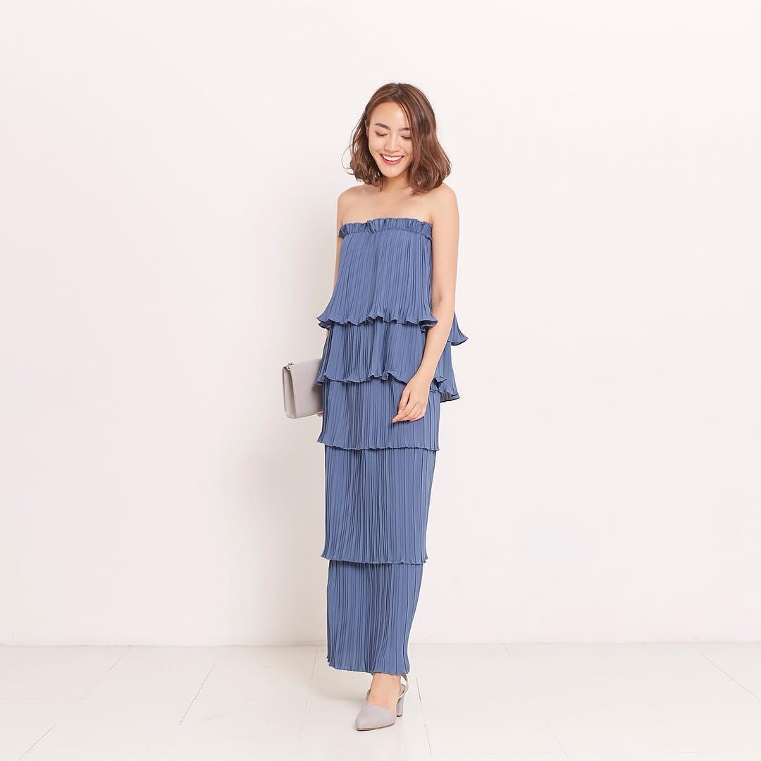 Kimmame กางเกง รุ่น Pleated 6 สี Kimmame กางเกง รุ่น Pleated 6 สี