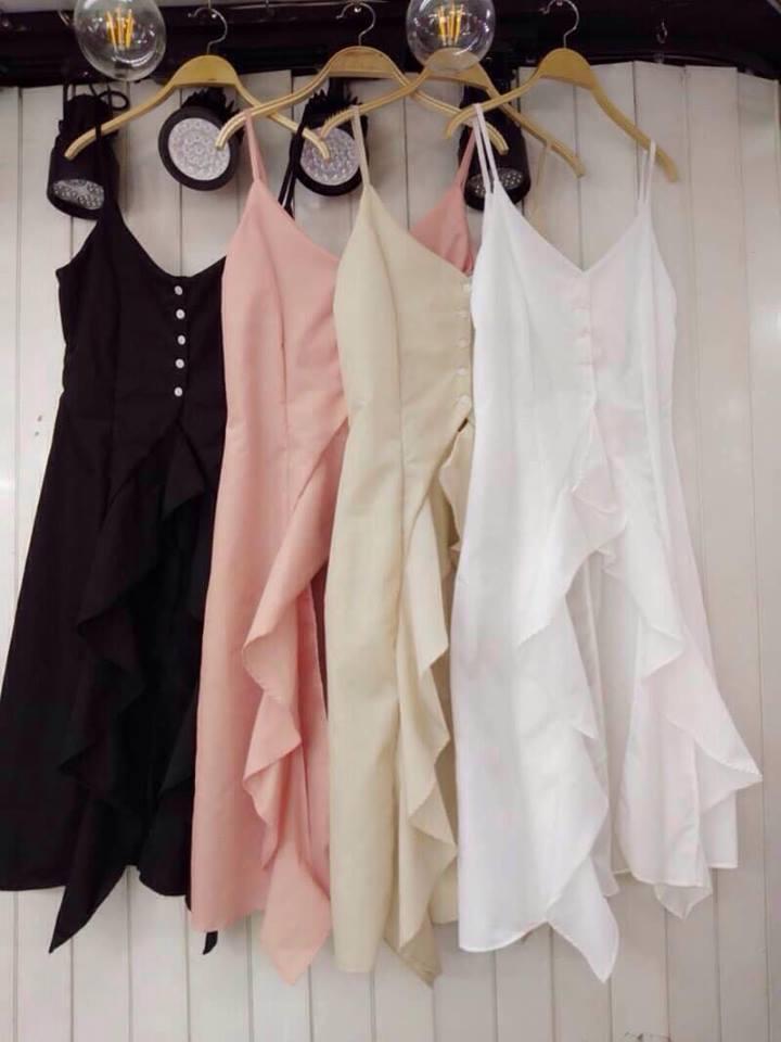 เสื้อสายเดี่ยวระบายหน้า