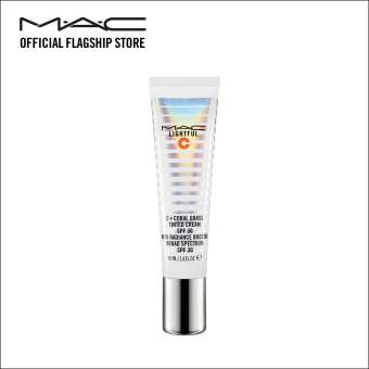 MAC LIGHTFUL C + CORAL GRASS TINTED CREAM SPF 30 / PA+++ WITH RADIANCE BOOSTER - LIGHT PLUS MAC LIGHTFUL C + CORAL GRASS TINTED CREAM SPF 30 / PA+++ WITH RADIANCE BOOSTER - LIGHT PLUS
