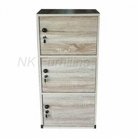 NK Furniline ตู้ล็อคเกอร์ ตู้เอนกประสงค์3ชั้น รุ่น Box1-3D2tone(43x30x87cm.)-ประกอบส่งเป็นตัว NK Furniline ตู้ล็อคเกอร์ ตู้เอนกประสงค์3ชั้น รุ่น Box1-3D2tone(43x30x87cm.)-ประกอบส่งเป็นตัว