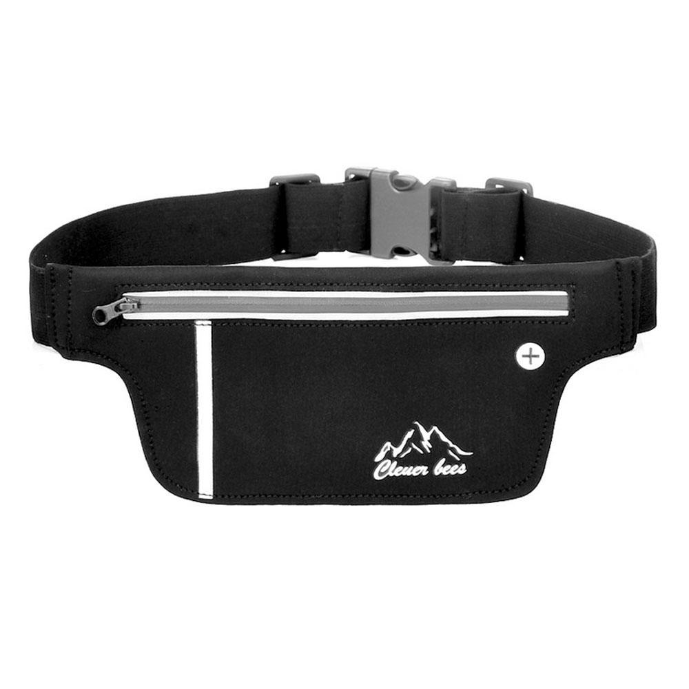 Aolvo Running Belt Zipper Pockets Water Resistant For Running Climbing Cycling Hiking Fitness Waist Pack Phone Holder - intl Aolvo Running Belt Zipper Pockets Water Resistant For Running Climbing Cycling Hiking Fitness Waist Pack Phone Holder - intl