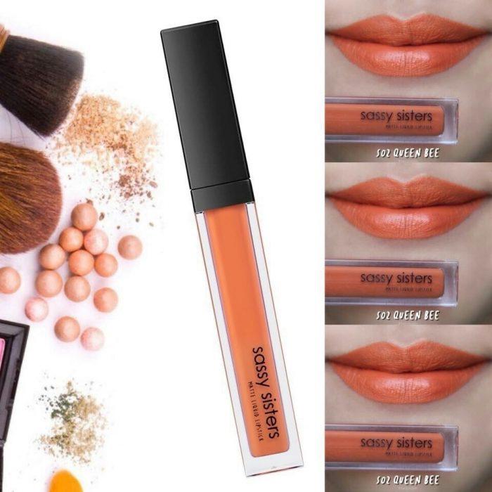 SASSY SISTERS MATTE LIQUID LIPSTICK ลิปสติกเนื้อแมท ติดทนนาน มีสารช่วยบำรุงริมฝีปาก (มีให้เลือก 15 แท่ง 15 สี) SASSY SISTERS MATTE LIQUID LIPSTICK ลิปสติกเนื้อแมท ติดทนนาน มีสารช่วยบำรุงริมฝีปาก (มีให้เลือก 15 แท่ง 15 สี)