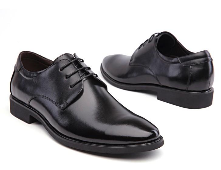 ZASHION รองเท้าหนัง รองเท้าแฟชั่นผู้ชาย ใส่ทำงาน Matt Casual Business Leather Men Shoe