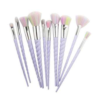 แปรงแต่งหน้า ยูนิคอร์น set เซต10ชิ้น