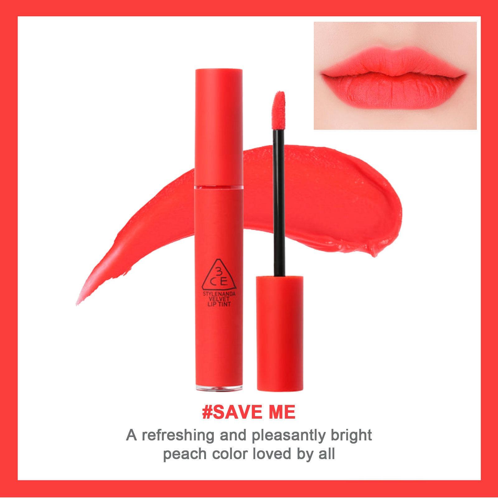 3CE Velvet Lip Tint #Save Me (4g.) 3CE Velvet Lip Tint #Save Me (4g.)
