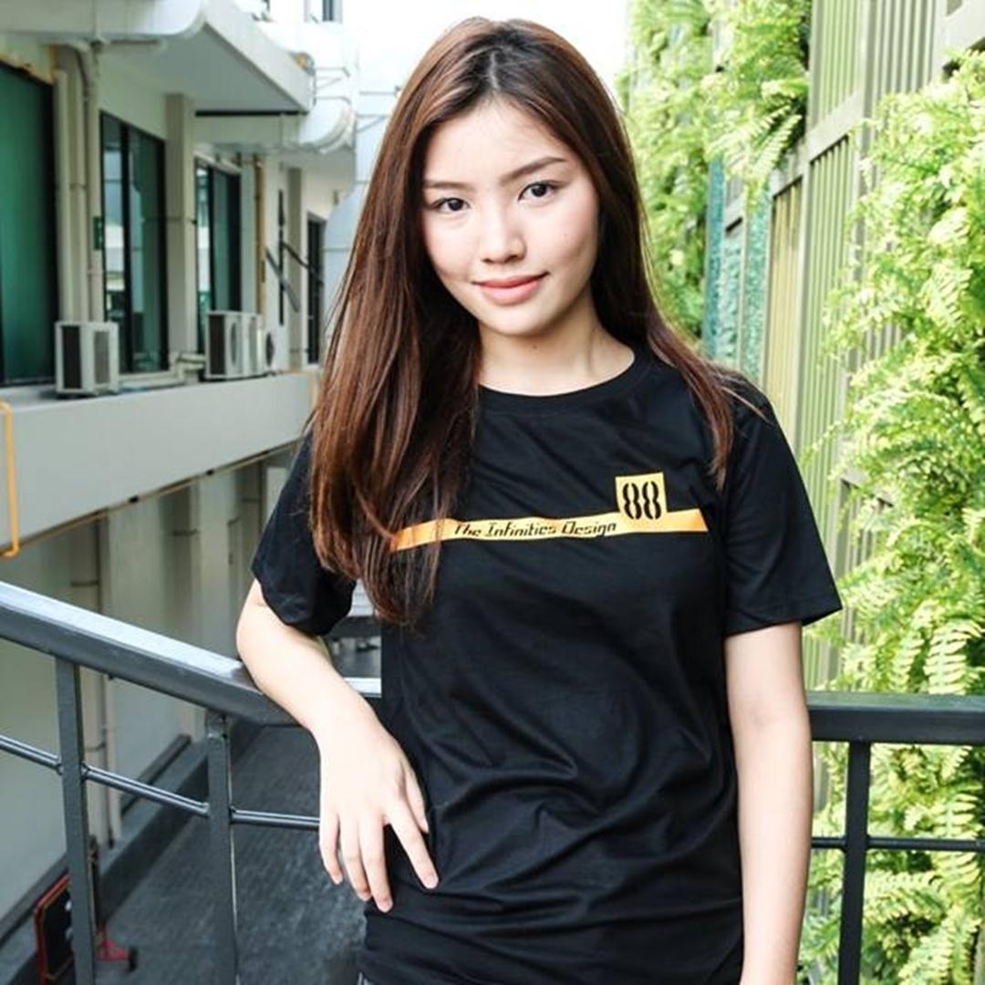 เสื้อยืด ลาย Design88 สีดำ เกรด Premuim เนื้อผ้า Super Soft