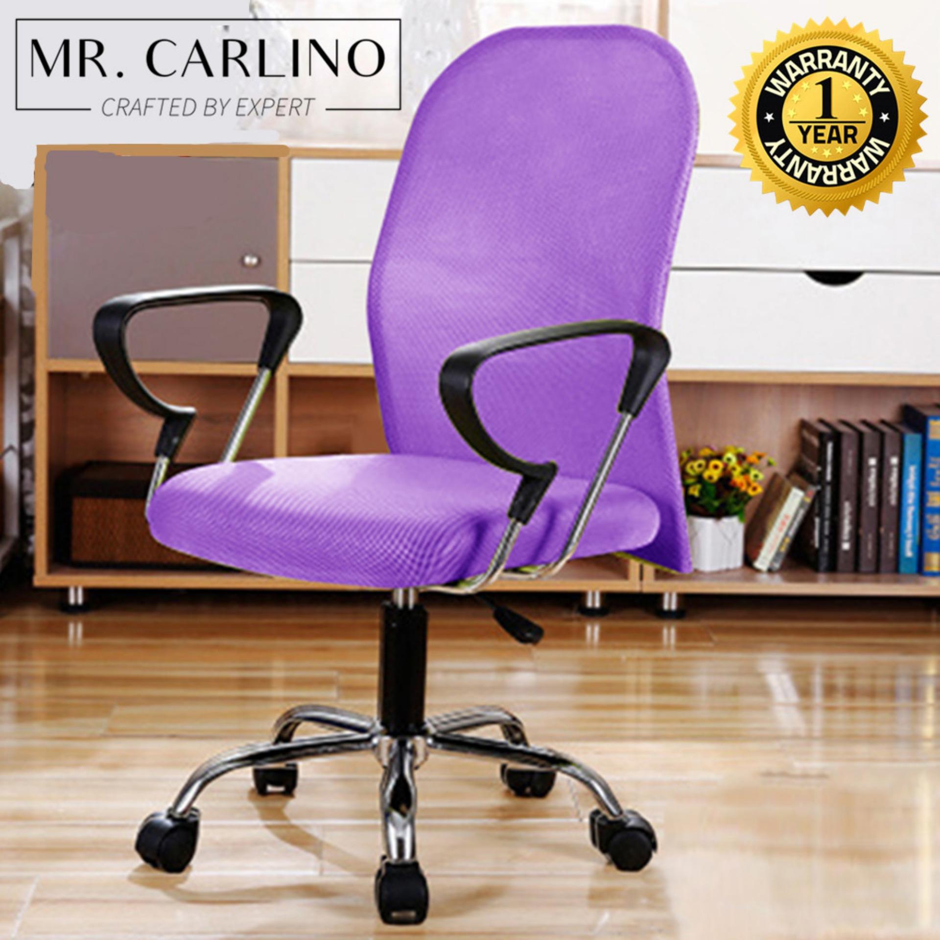MR. CARLINO: เก้าอี้ เก้าอี้สำนักงาน เก้าอี้เพื่อสุขภาพ คุณภาพดี (Swivel & Adjustable Height Breathable Mesh Sassy Chair)