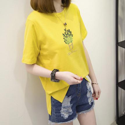 เสื้อผ้าฝ้ายปักลาย สไตล์สาวเกาหลี