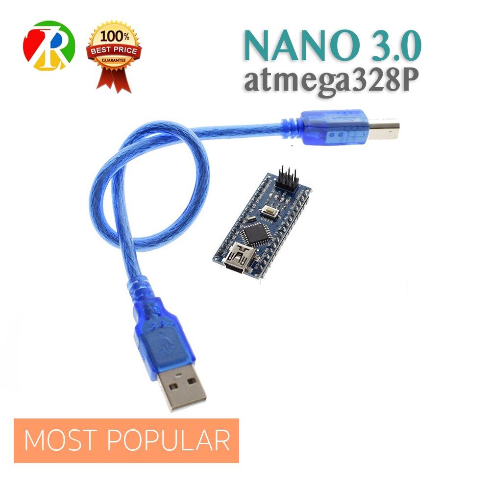 Arduino Nano 3.0 พร้อมสาย Mini USB