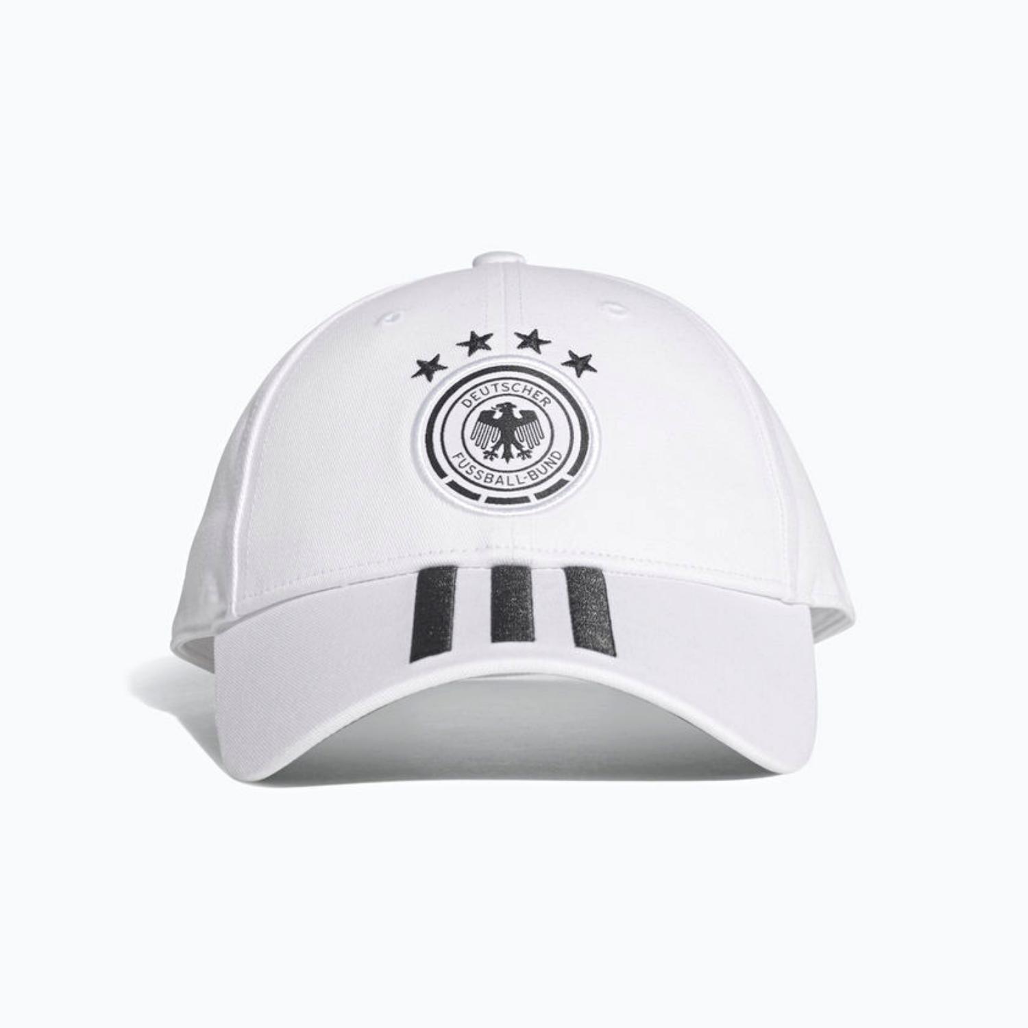 หมวก Adidas รุ่น GERMANY 3 STRIPES CAP , white/black , สีขาว