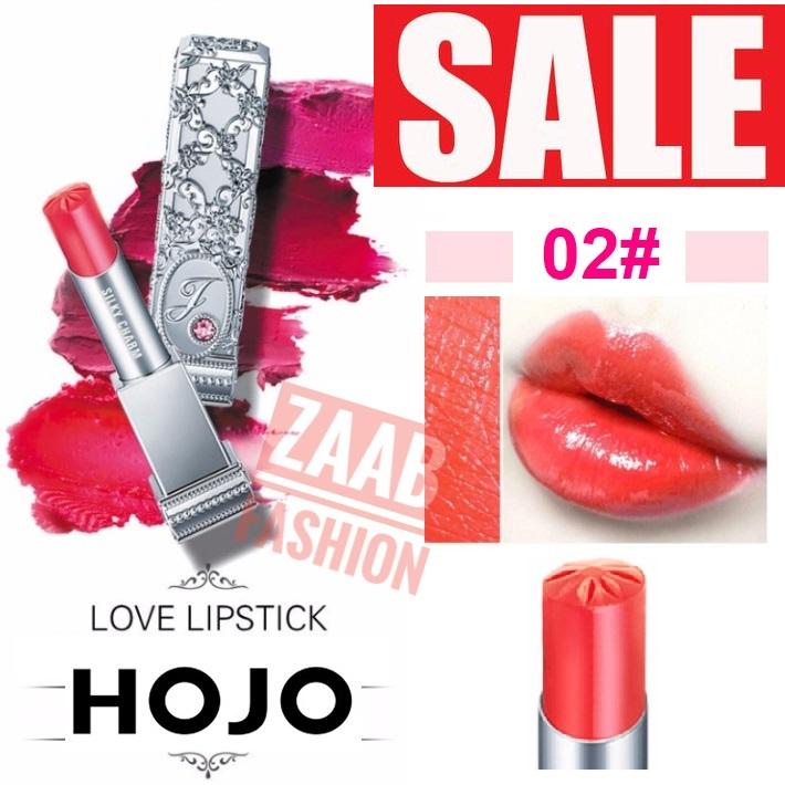 NOVO LIPSTICK ของแท้ 100% (Zaab Fashion) NOVO HOJO LOVE LIPSTICK โนโว ลิปสติกสีสวย สุดชุ่มฉ่ำ สไตล์เกาหลี สีสวย ติดทนนาน แพ็คเก็จสวยหรู เลอค่าดุจเจ้าหญิง HOJO แบรนด์น้องใหม่จาก NOVO