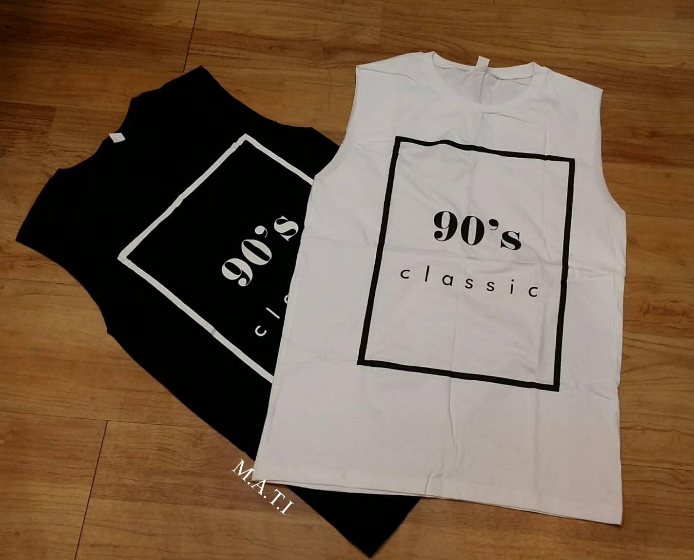 m.a.t.i_shop เสื้อแขนกุดตัวยาว UNISEX