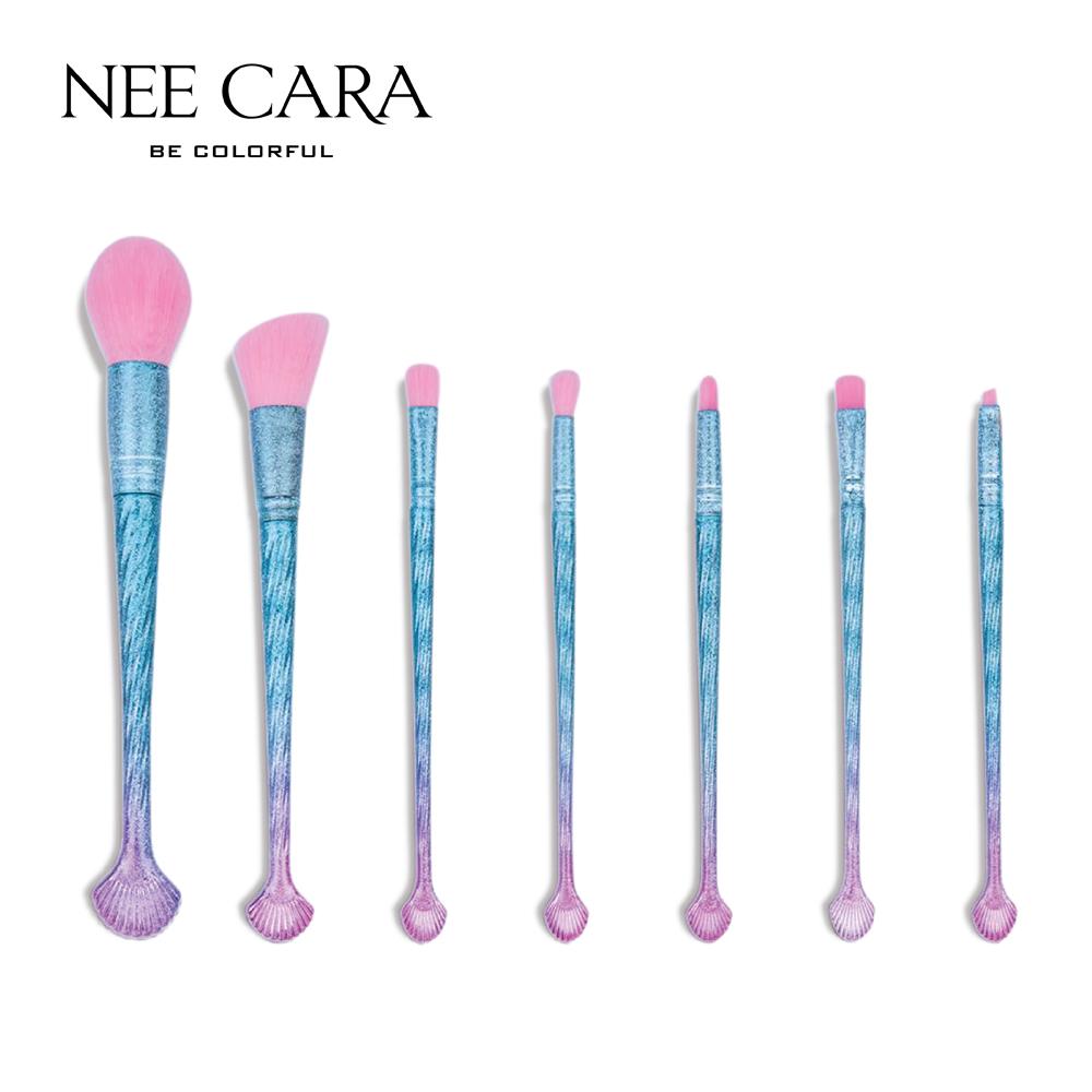 NEE CARA แปรงแต่งหน้า 7ชิ้น (N665)