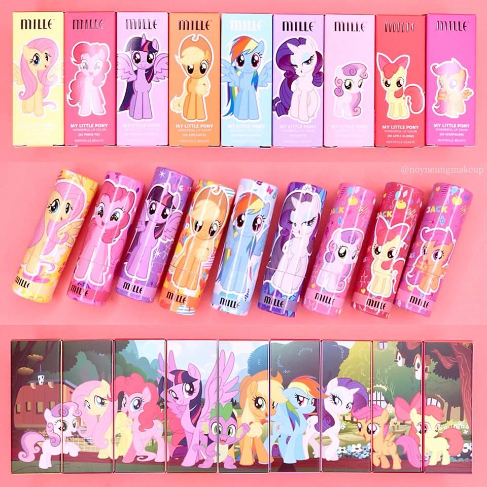 ส่งฟรี! ลิปโพนี่ Mille My Little Pony Wonderful Lip Color