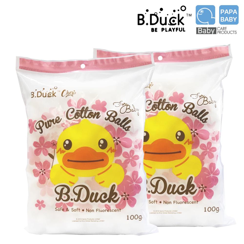 B.Duck สำลีก้อน ผลิตจากฝ้ายบริสุทธิ์ Cotton Balls (100 g.) รุ่น BD-R327 B.Duck สำลีก้อน ผลิตจากฝ้ายบริสุทธิ์ Cotton Balls (100 g.) รุ่น BD-R327