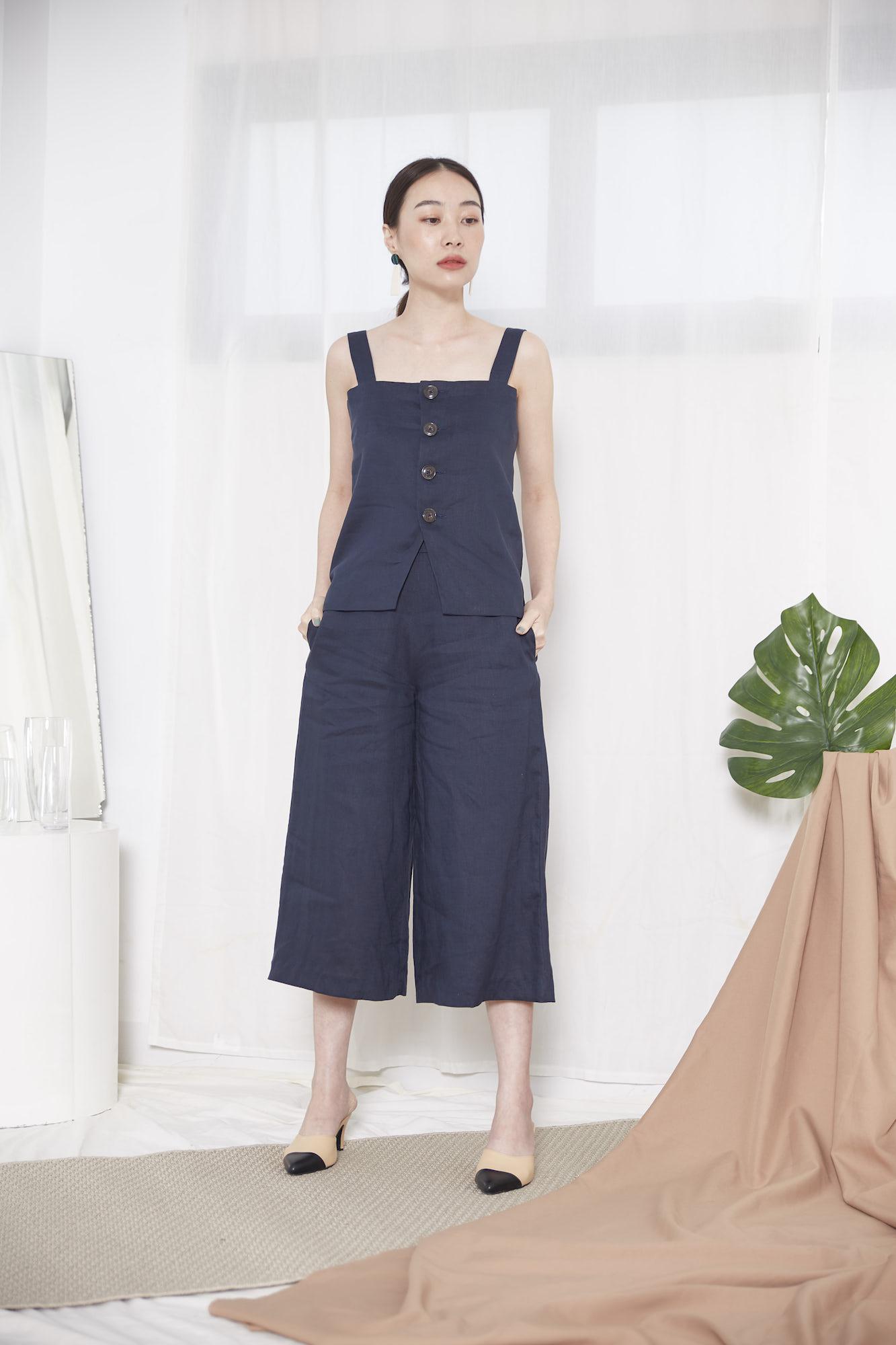 Aunchadabrand-linen-Rina Top