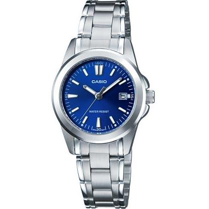 Casio นาฬิกาข้อมือผู้หญิง สายสแตนเลส รุ่น LTP-1215 ของแท้ประกันศูนย์