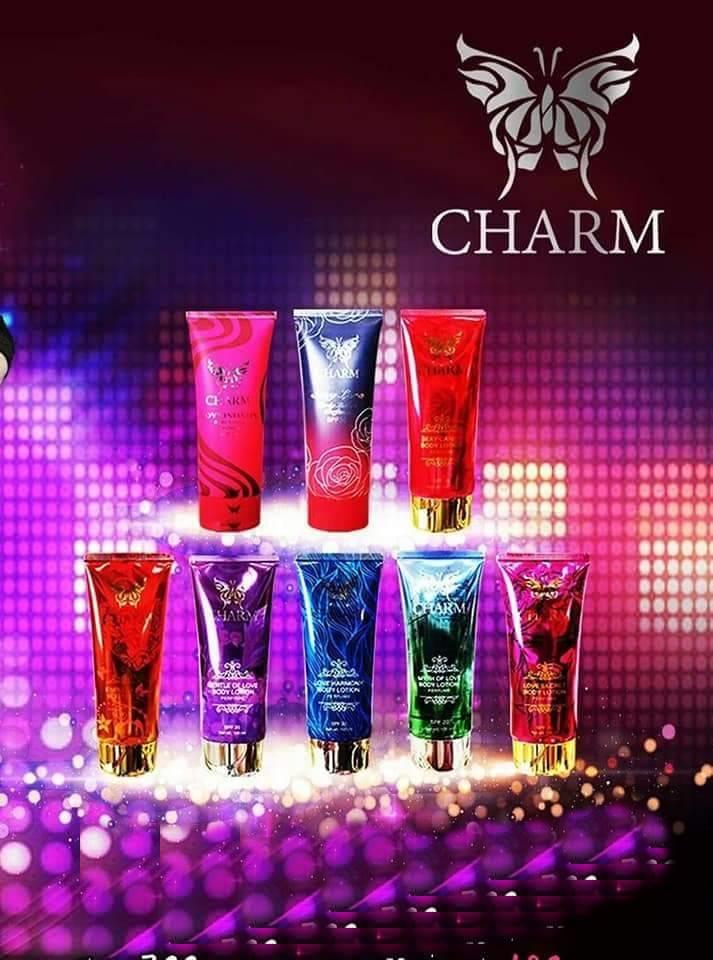 Charm Of Love Body Lotion Perfume น้ำหอมฟีโรโมน (กลิ่น gentle of love ) SPF20 น้ำหอมสำหรับผิวกาย ขนาด 30 ml