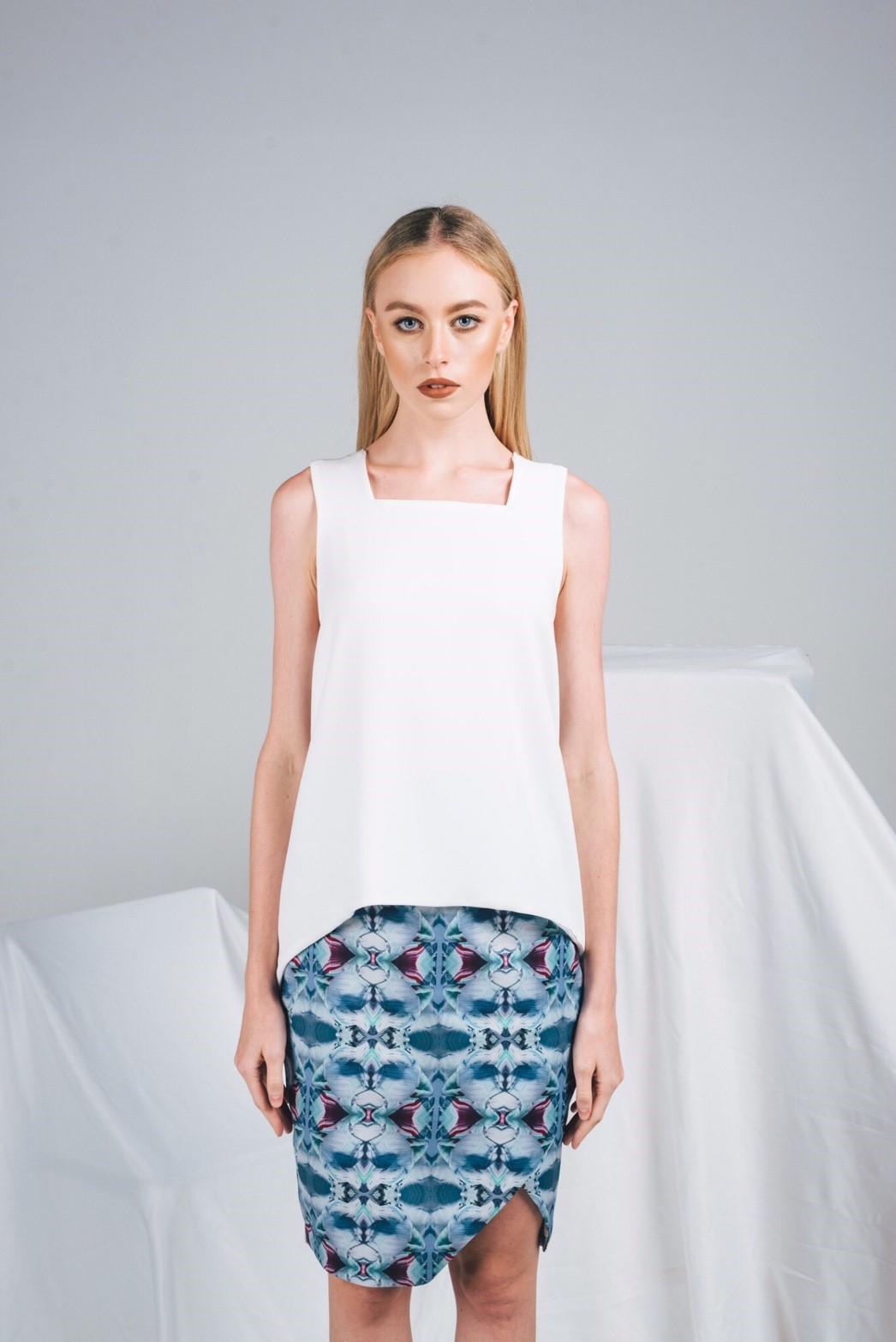 Sitapisha กระโปรงพิมพ์ลาย BS skirt