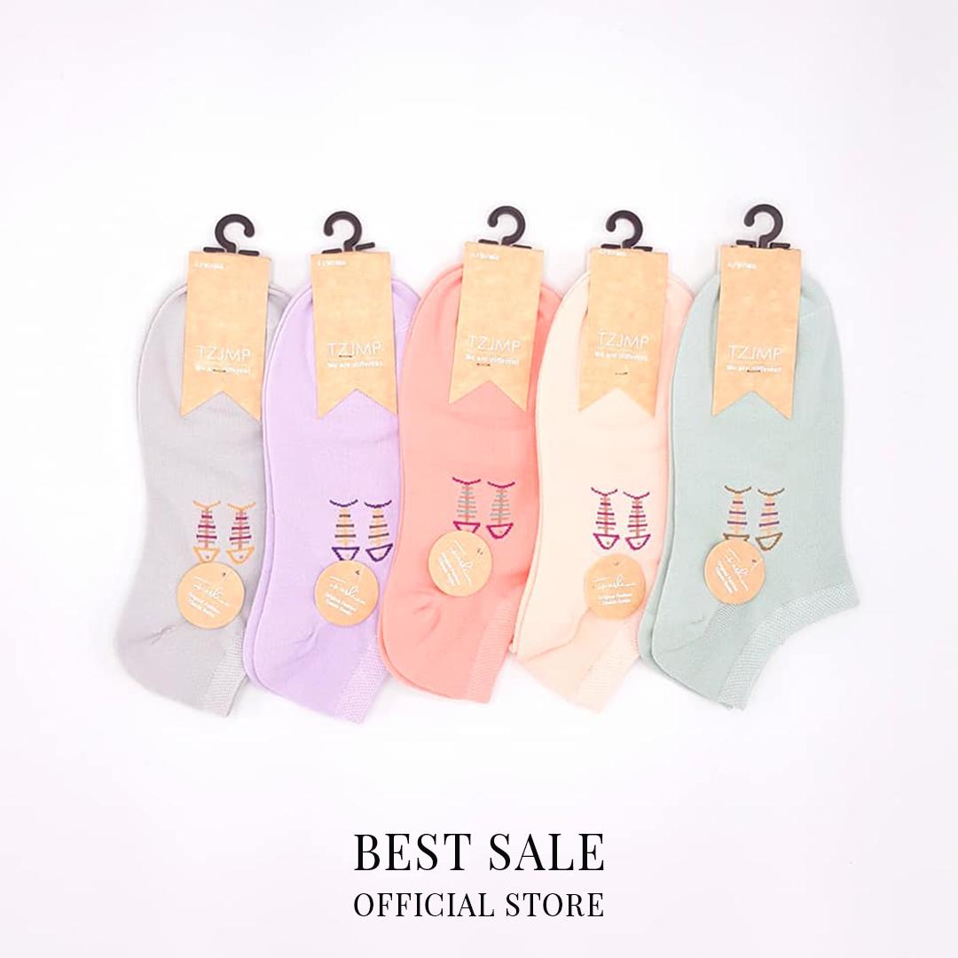 best sale : ถุงเท้าแฟชั่นข้อสั้น ลายกางปลา ซื้อ 4 คู่แถมฟรี 1 คู่ ถูกสุดใน Lazada !! (women) best sale : ถุงเท้าแฟชั่นข้อสั้น ลายกางปลา ซื้อ 4 คู่แถมฟรี 1 คู่ ถูกสุดใน Lazada !! (women)