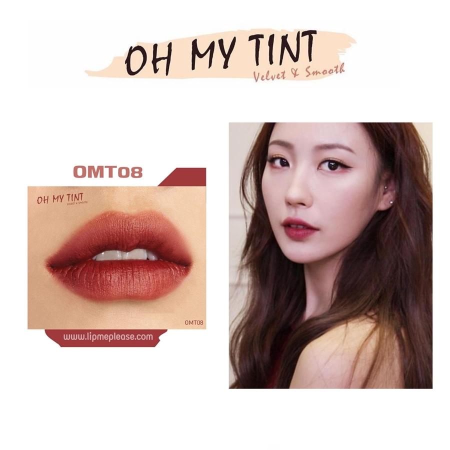 OH MY TINT สี 01-14 (โอ้มายตินท์) ลิปทิ้นเนื้อละมุน 4.5 กรัม