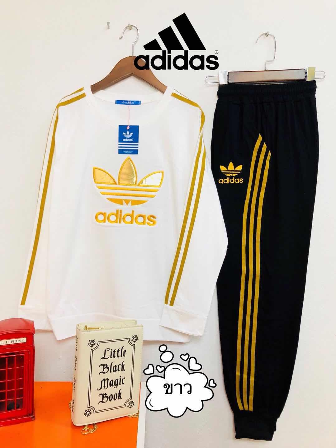 Adidas Women Fashion Casual Comfortable Sportswear One Set