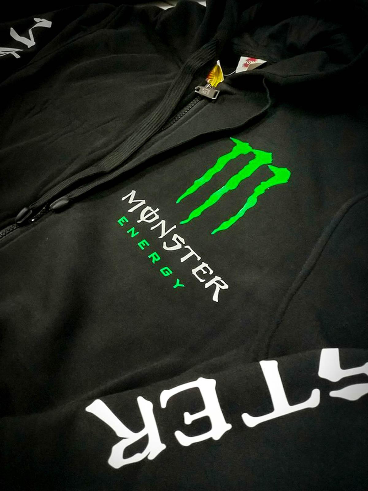 เสื้อฮู้ด monster ไม่เรืองแสง (เรืองแสงหมดชั่วคราว)