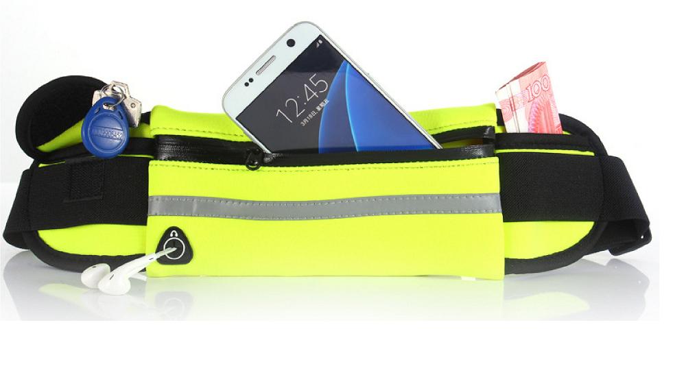 กระเป๋าคาดเอว ออกกำลังกาย มีรูสายหูฟัง กันน้ำ waterproof sport running belt กระเป๋าคาดเอว ออกกำลังกาย มีรูสายหูฟัง กันน้ำ waterproof sport running belt