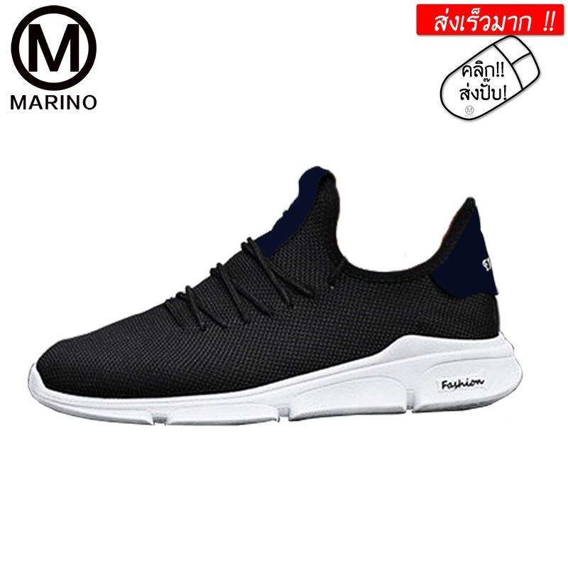Marino รองเท้า รองเท้าผ้าใบ รองเท้าผ้าใบสำหรับผู้ชาย No.B017