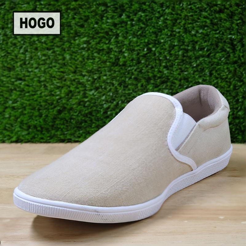 HOGO รองเท้าผ้าใบญี่ปุ่น (ผู้ชาย) แบบสวม (slip-on) นิ่มสุดๆ ใส่สบาย แถมกันลื่น HOGO รองเท้าผ้าใบญี่ปุ่น (ผู้ชาย) แบบสวม (slip-on) นิ่มสุดๆ ใส่สบาย แถมกันลื่น