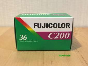 ฟิล์มสี Fujifilm C200 35mm 135-36 Color Film Fuji ฟิล์มใหม่ หมดอายุ 12/2020