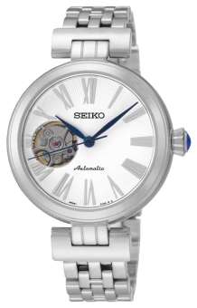 Seiko Watch Automatic Ladies นาฬิกาข้อมือผู้หญิง สแตนเลสแท้ รุ่น SSA863K1 (สีเงิน)