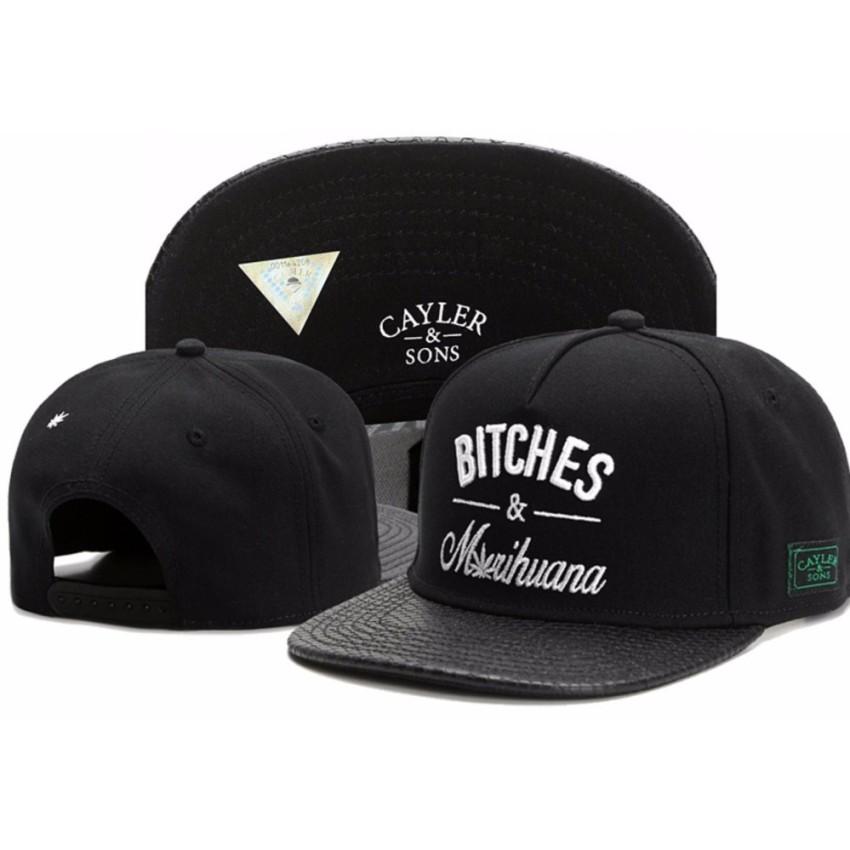 หมวกแก๊ป CAYLER & SONS - B1TCHES&MAR1HUANA - Hip Hop Snapback Cap