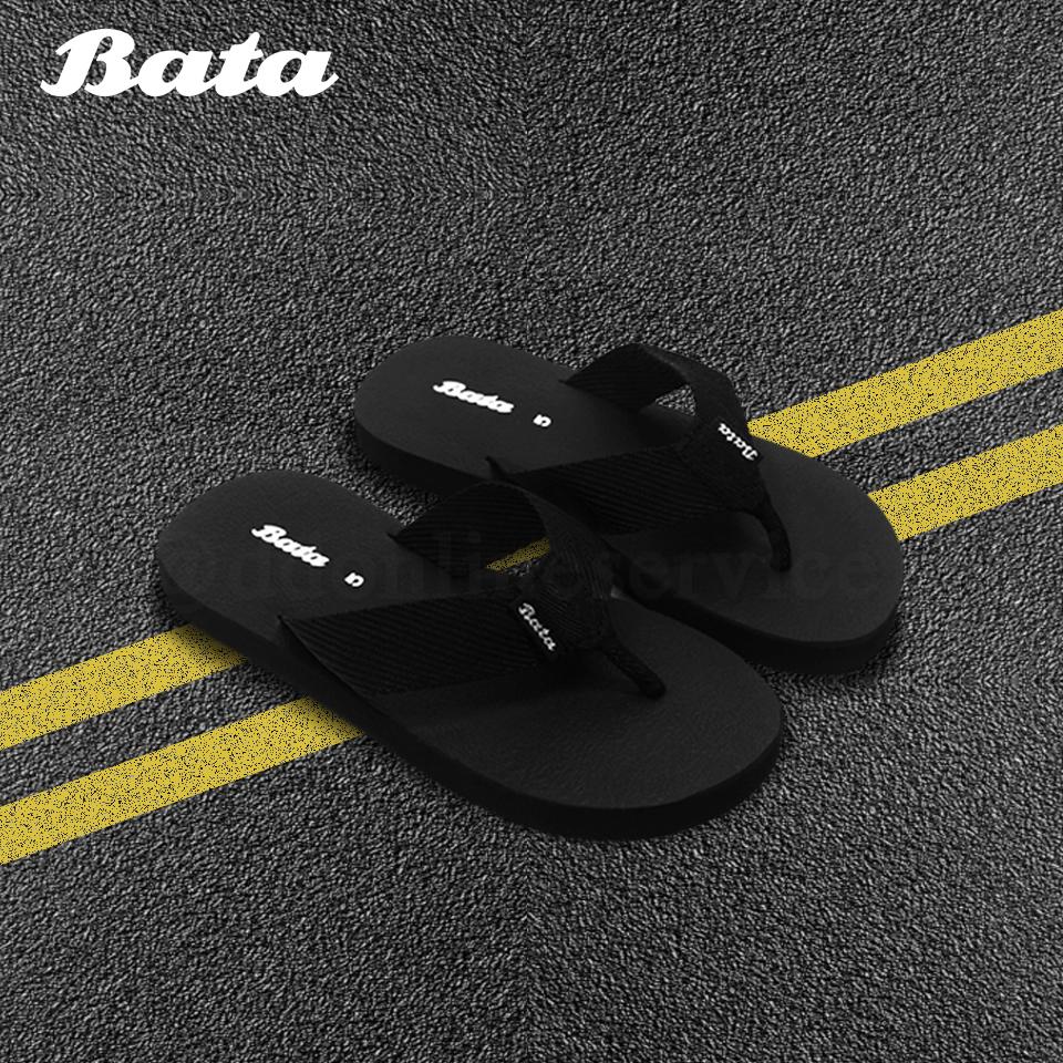 Bata รองเท้าแตะ หูคีบ ลำลอง แฟชั่นชาย