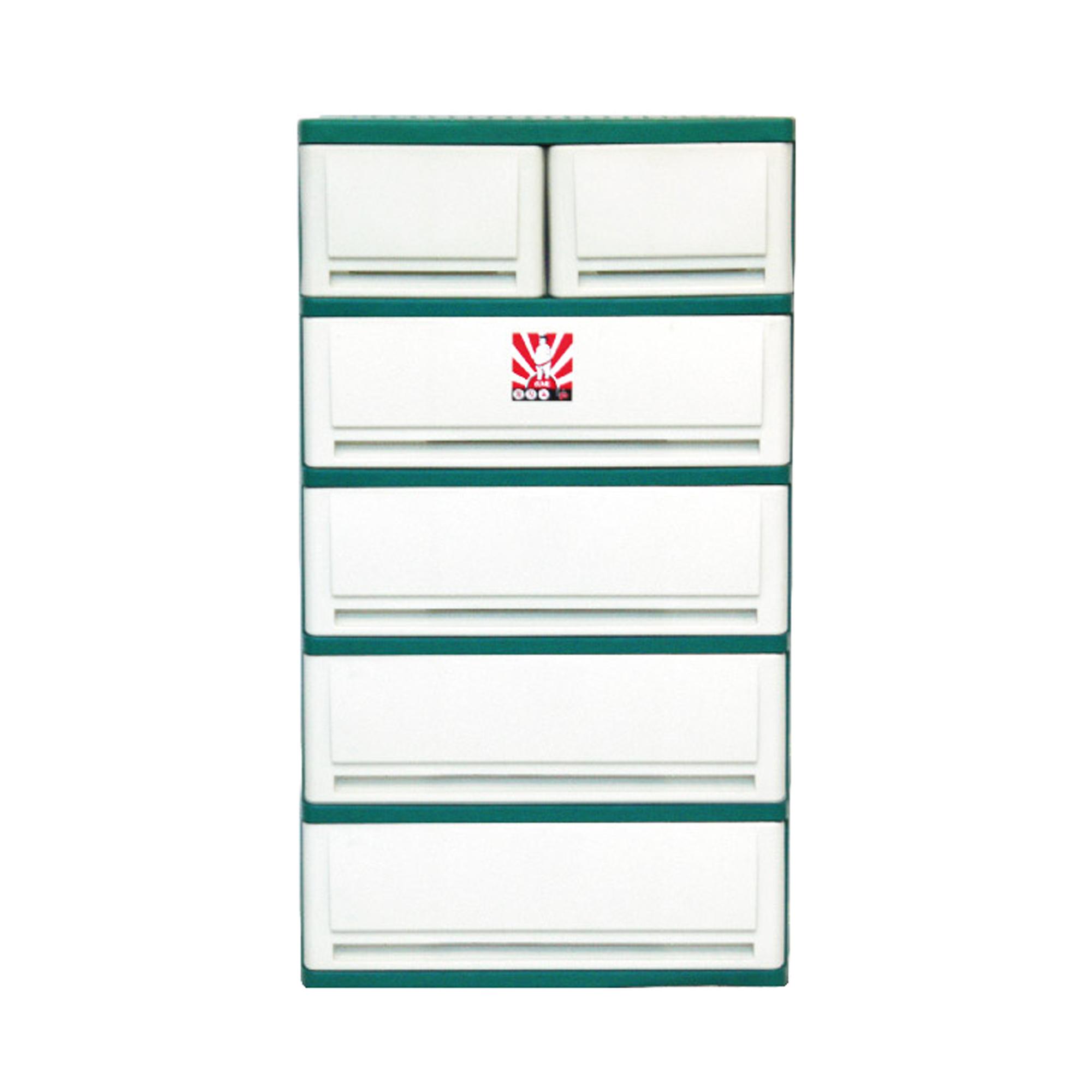 UP ตู้ลิ้นชักพลาสติก SUMO-BASIC (5 ชั้น)