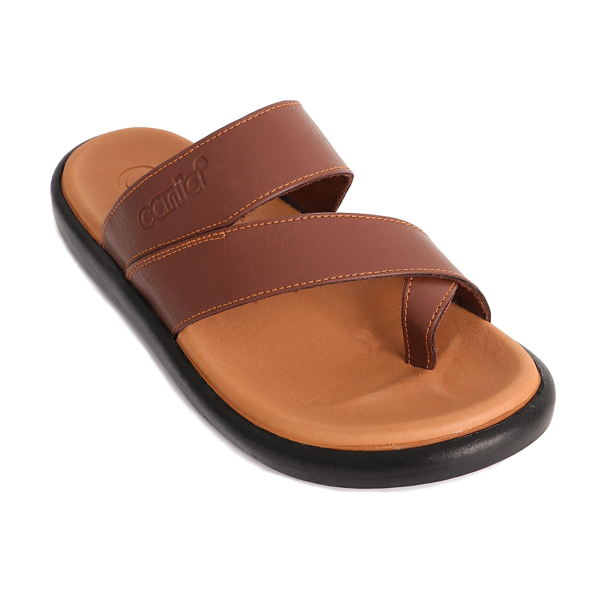 รองเท้าแตะ CANIA (คาเนีย) รุ่น CN51031 - สีแทน