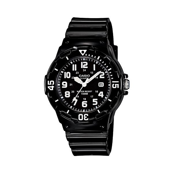 Casio Standard นาฬิกาข้อมือผู้หญิง สายเรซิ่น รุ่น LRW-200H-4B2VDF (เรือนชมพู)