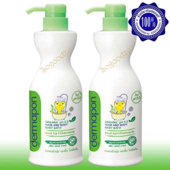 Dermapon สบู่เหลวสูตรอ่อนโยนสำหรับทุกคนในครอบครัว 480 มล. แพ็คคู่