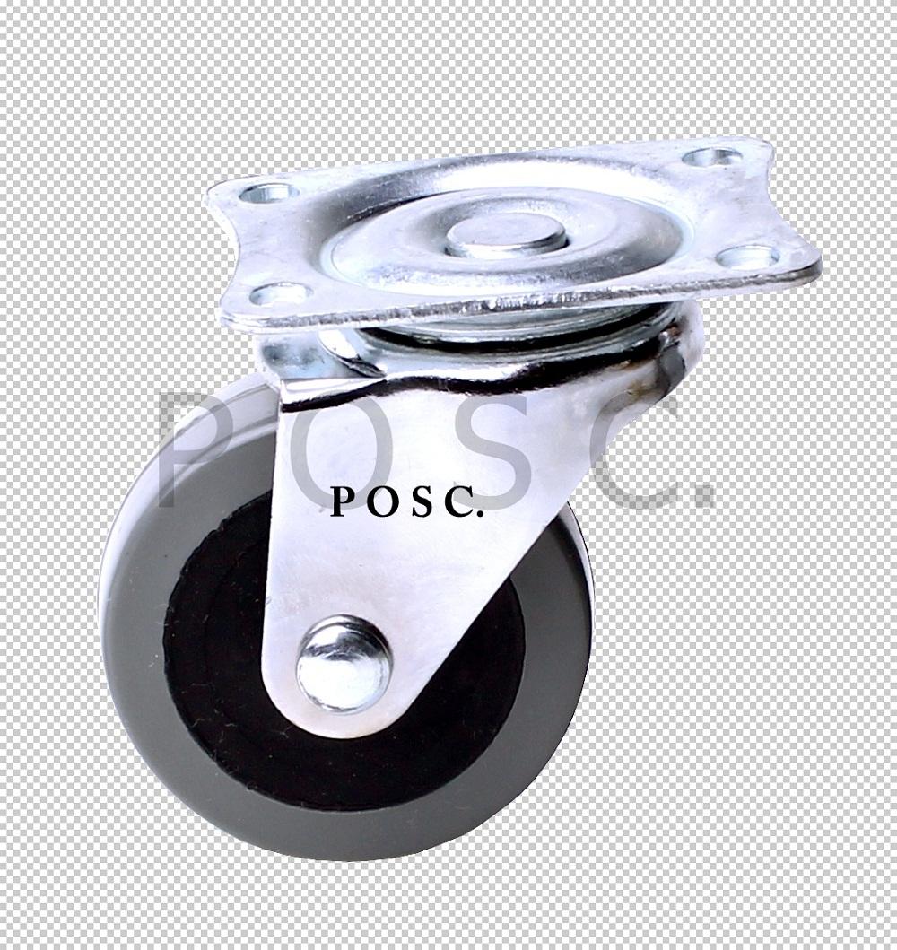 POSC.(1 ชุด 4 ล้อ) ลูกล้อPVC/PU. ขนาด 2 นิ้ว(50 mm.) แบบแป้นหมุน ไม่มีเบรค เลือกสีได้ (ล้อเป็น) POSC.(1 ชุด 4 ล้อ) ลูกล้อPVC/PU. ขนาด 2 นิ้ว(50 mm.) แบบแป้นหมุน ไม่มีเบรค เลือกสีได้ (ล้อเป็น)