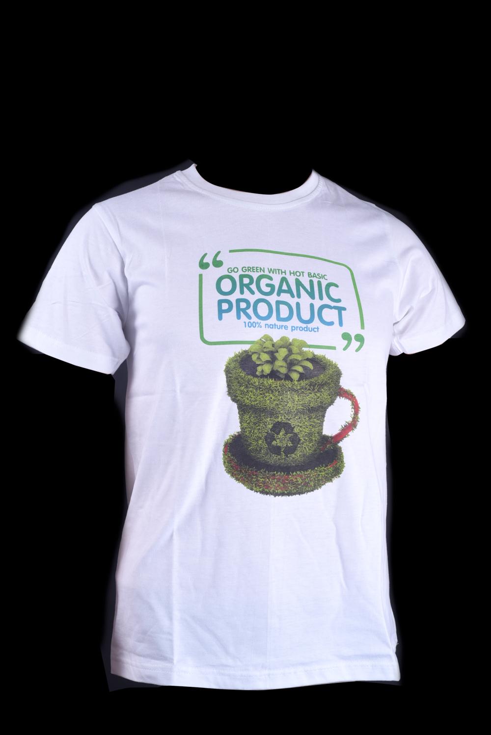 เสื้อยืดรักษ์โลก ลาย Green Product