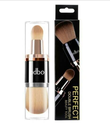 Odbo Perfect double Brush Beauty tool โอดีบีโอ เพอร์เฟค ดับเบิล บรัช บิวตี้ ทูล แปรงแต่งหน้าสะดวกพกพา ขนแปรง2ด้าน (ของแท้100%) Odbo Perfect double Brush Beauty tool โอดีบีโอ เพอร์เฟค ดับเบิล บรัช บิวตี้ ทูล แปรงแต่งหน้าสะดวกพกพา ขนแปรง2ด้าน (ของแท้100%)