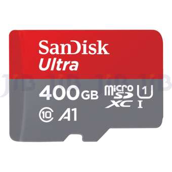 400 GB MICRO SDXC CARD (ไมโครเอสดีการ์ด) SANDISK ULTRA CLASS10 (SDSQUAR_400G_GN6MA)