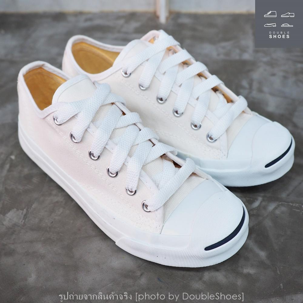รองเท้าผ้าใบ ทรง converse Jack ยี่ห้อ Mashare (สีขาว) ไซส์ 37-45