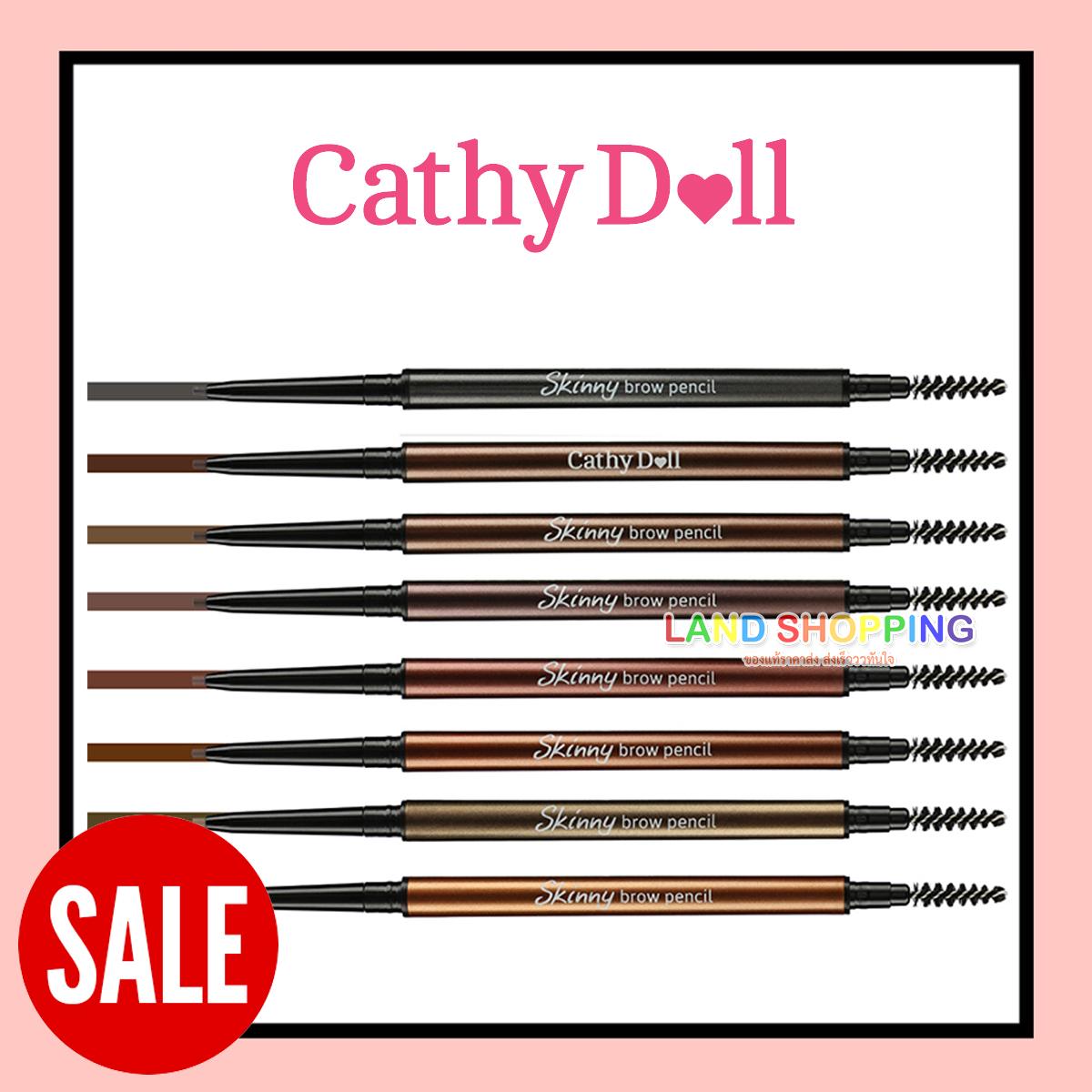 Cathy doll Skinny Brow Pencil 0.03g ดินสอเขียนคิ้วหัวเล็ก
