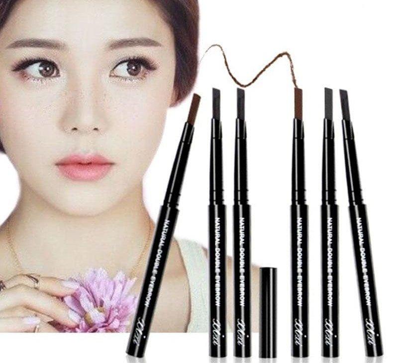 1ชิ้น# ดินสอเขียนคิ้ว กันน้ำ ติดทนนาน มี6สี