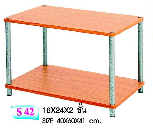 TSH ชั้นวางของ ขนาด 40 x 60 cm. 2 ชั้น แข็งแรง ทนทาน ผิวไม้กันน้ำ ถอดประกอบได้ ผลิตในไทย ใช้วางของ หรือโชว์สินค้า TSH ชั้นวางของ ขนาด 40 x 60 cm. 2 ชั้น แข็งแรง ทนทาน ผิวไม้กันน้ำ ถอดประกอบได้ ผลิตในไทย ใช้วางของ หรือโชว์สินค้า