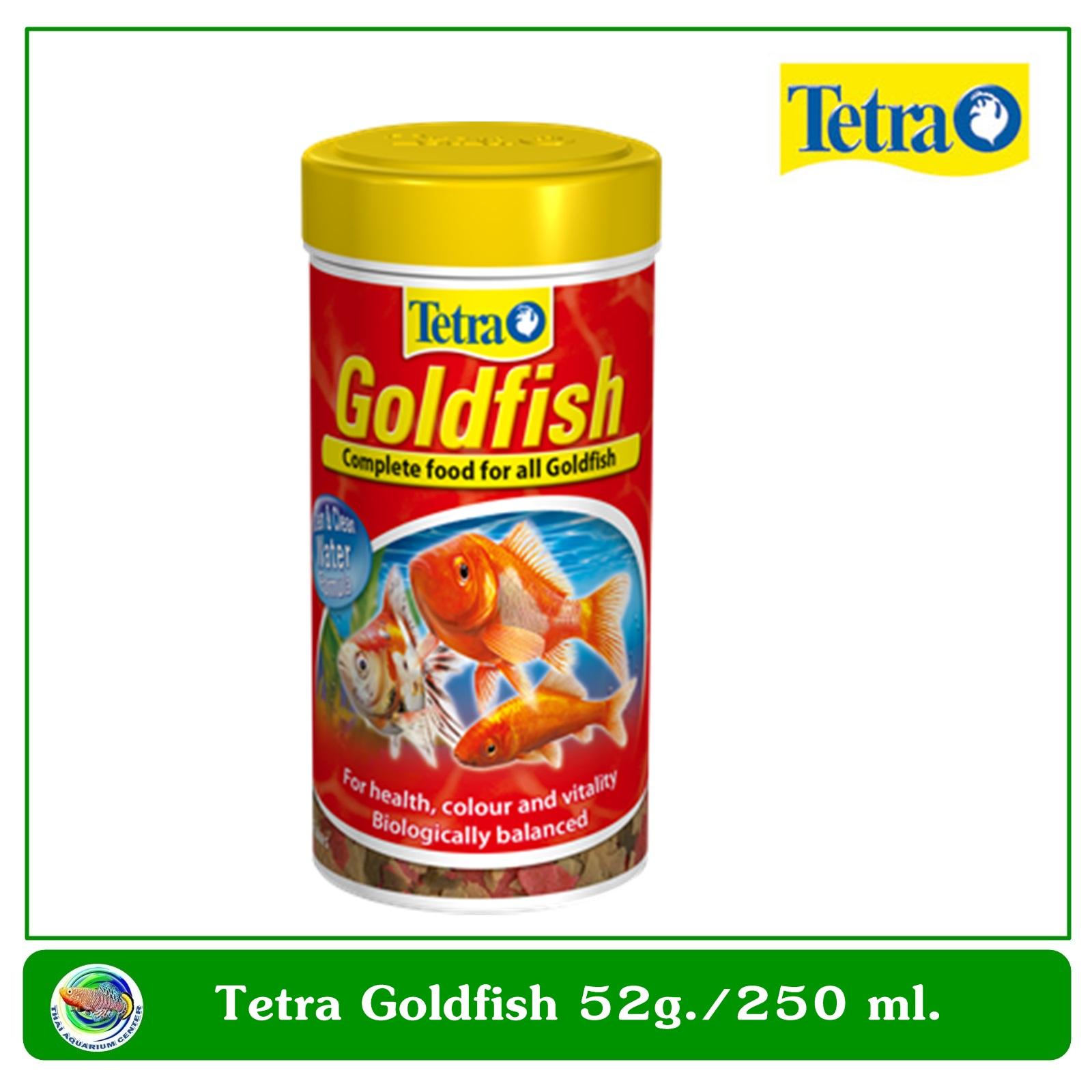 Tetra Goldfish อาหารสำหรับปลาทองทุกชนิด เกรดพรีเมี่ยม ชนิดแผ่น 52 g./250 ml.
