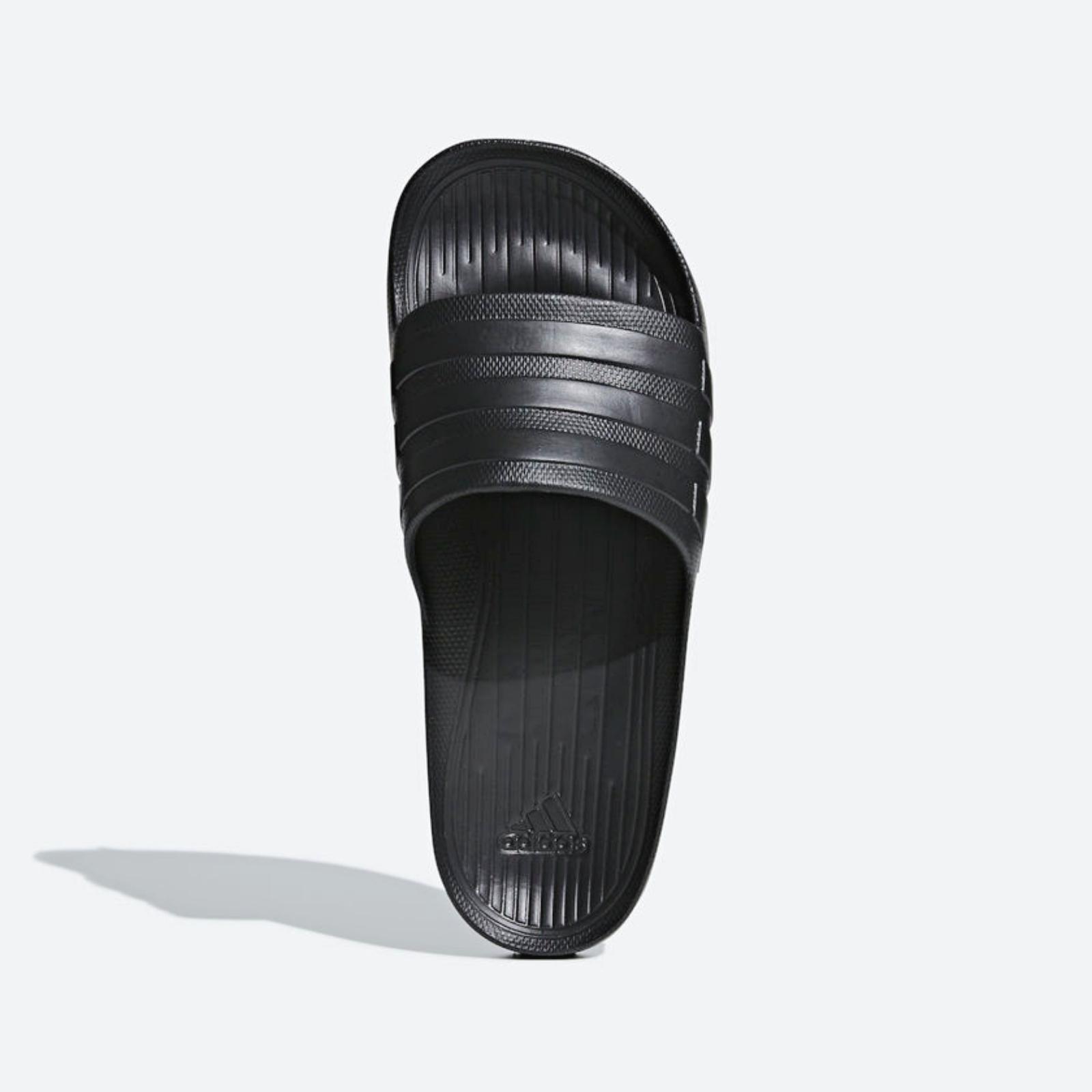 Adidas รองเท้าแตะ รุ่น DURAMO SLIDES , black black , สีดำล้วน Adidas รองเท้าแตะ รุ่น DURAMO SLIDES , black black , สีดำล้วน