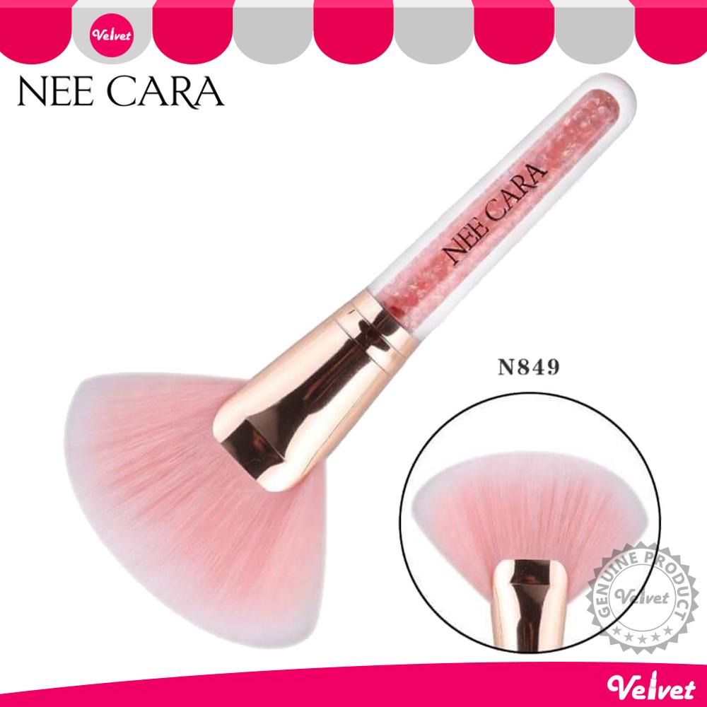 Nee Cara แปรงแต่งหน้า FAN BRUSH N849 (velvetcosme) Nee Cara แปรงแต่งหน้า FAN BRUSH N849 (velvetcosme)